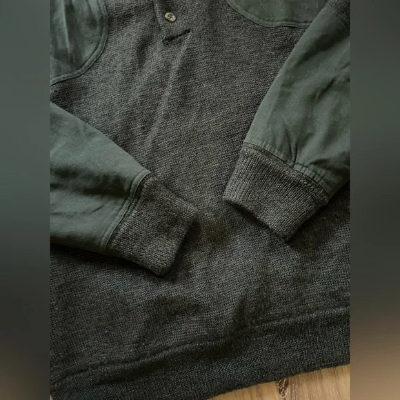 Cabela’s Extreme Cold 100% Wool Lined Hunting Outdoor Workwear Sweater XL - Picture 5 of 13